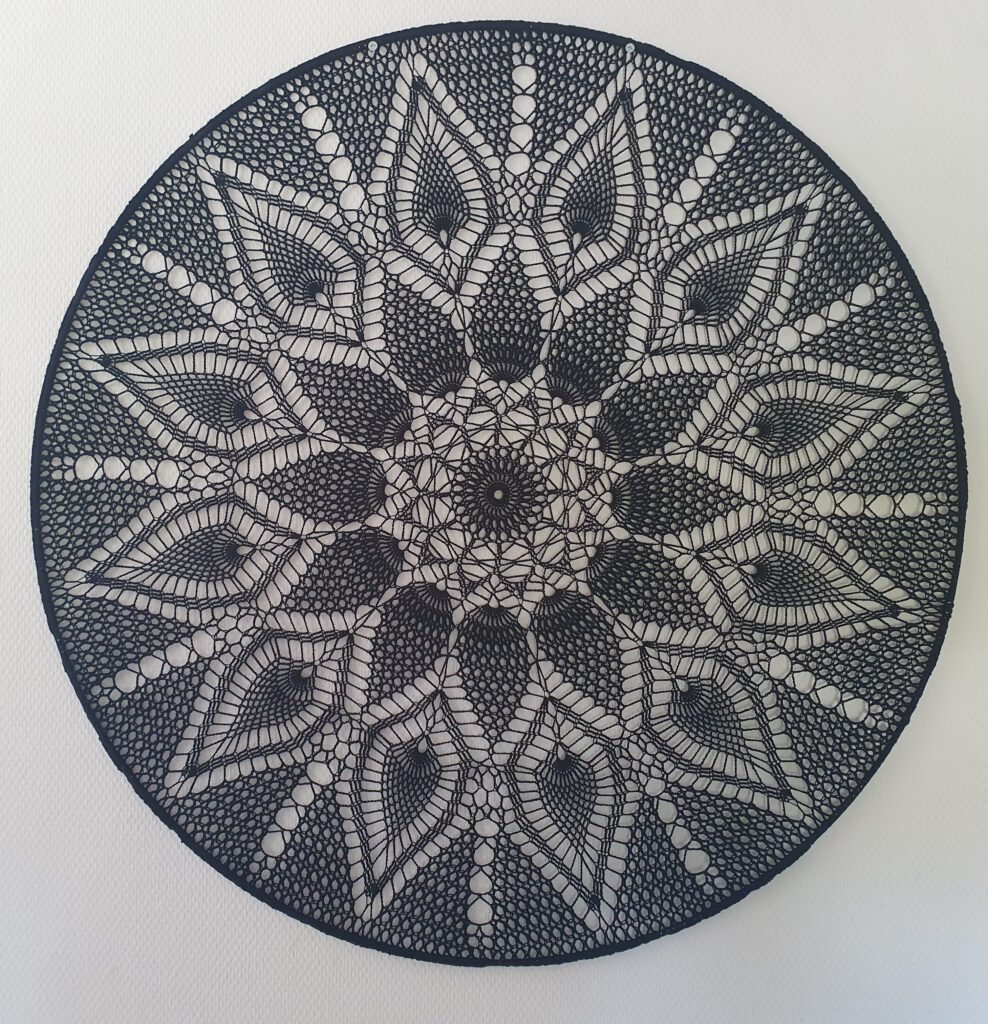 Mandala van 80 cm groot